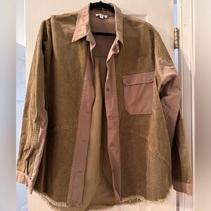 Military Green Shacket